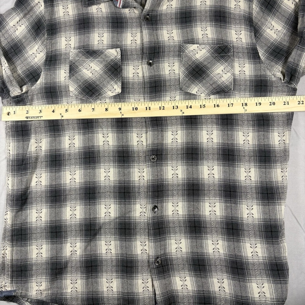 Desert Son Mark McNairy flannel shirt men's large - Picture 6 of 9